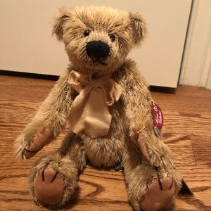 Russ vintage addition 100% mohair bear, Bentley